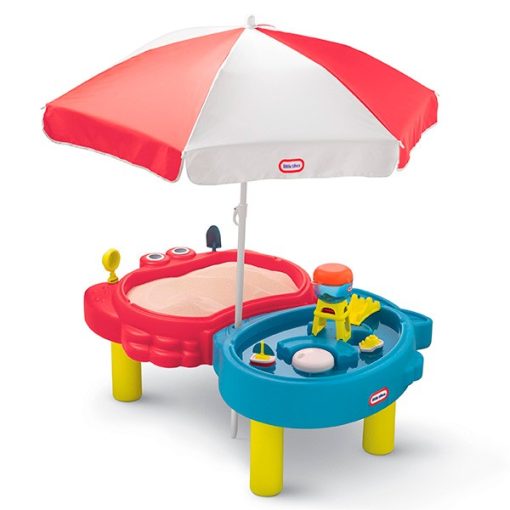 Стол-песочница с зонтом