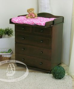 Детская кроватка с универсальным маятником Angela Bella Жаклин Мишка на качелях
