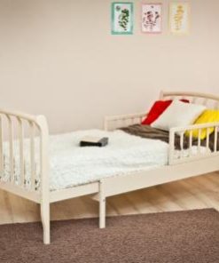 Кровать детская Можга (Красная Звезда) "Савелий" античный белыйС 823 Э А